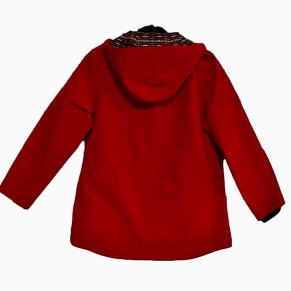 Pendleton Women's Jacket Wind Rain Resistant Red Hooded Size Medium NWT - Picture 4 of 10